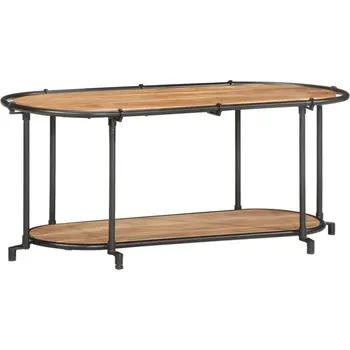 Televizní stolek TV stolek 100 x 42 x 40 cm masivní akáciové dřevo - 8721102921858