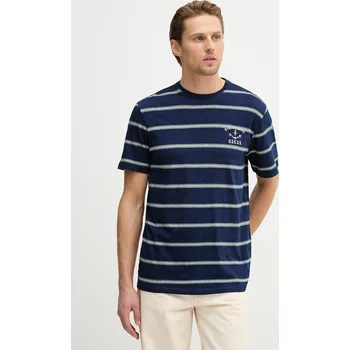 Oblečení a móda Bavlněné tričko Guess MARINE M6RI30.KD251 námořnická modř 59X, vel. XXL