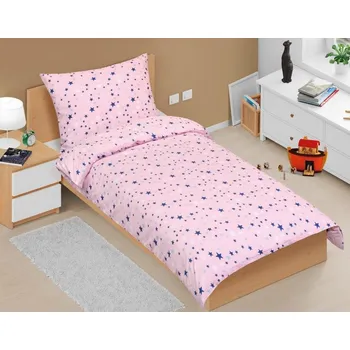 Povlečení Povlečení bavlněné Junior - hvězdičky 140x200, 70x90 cm