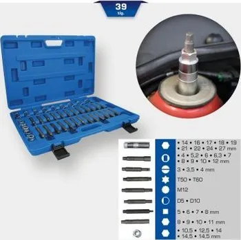Autodílna Brilliant Tools BT651050 Sada nářadí na tlumiče, 39-dílná