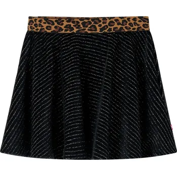 Dětská sukně s leopardím pasem černá 128 - 8721012040533