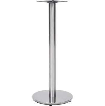 Konferenční stolek Noha k bistro stolu stříbrná Ø 45 x 107 cm nerezová ocel - 8720286188903