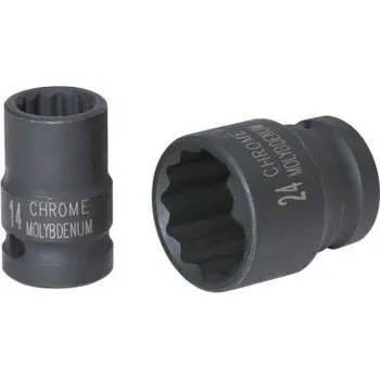 KS Tools Dvanáctihranný silový nástrčný ořech 1/2", krátký, 8 mm 515.0987