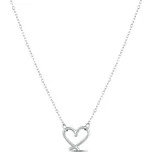 Vuch Půvabný ocelový náhrdelník Srdíčko Emery Silver + 2 měsíce na vrácení zboží