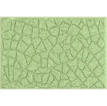 Koupelnová předložka LineaDue TERAZZO - Koupelnová předložka zelená Rozměr: 60x100 cm