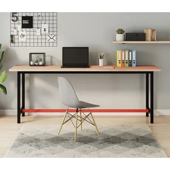 Psací stůl vidaXL Deska psacího stolu 200 x 55 x 2,5 cm masivní bukové dřevo [356097]