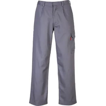 montérky PORTWEST Kalhoty Bizweld Cargo FR BZ31 do pasu POR-BZ31GRRL L Šedá