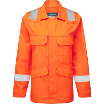 pracovní bunda PORTWEST Bunda FR740 Bizflame Work FR, dámská POR-FR740ORRXS Oranžová XS