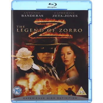 The Legend Of Zorro Blu-ray disk