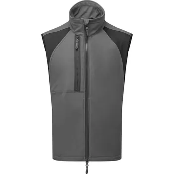 pracovní vesta PORTWEST Vesta WX2 Softshell Gilet CD876 POR-CD876MGRS S Šedá metal