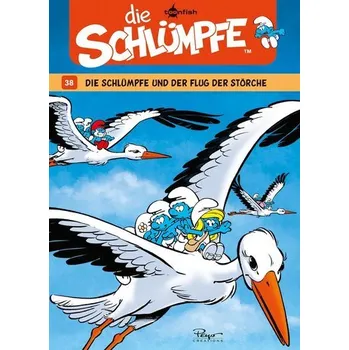 Komiks pro dospělé Die Schlümpfe 38. Die Schlümpfe und die verschwundenen Störche - Peyo