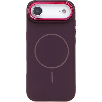 Pouzdro na mobilní telefon Kryt FRAME MAG COVER pro Apple iPhone Air - podp. MagSafe - fialový