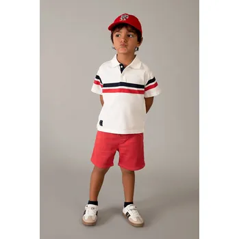 Chlapecké kraťasy Dětské kraťasy Mayoral 3207.5E.Mini.PPY2 červená 33X, vel. 134