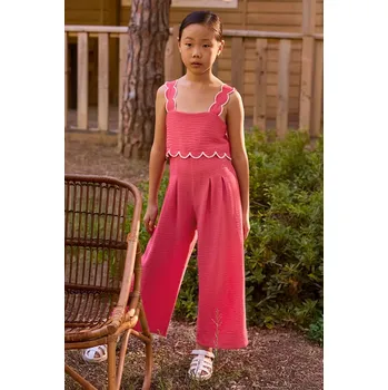 Kojenecký overall Dětský overal Mayoral 6872.8B.Junior.PPY2 růžová 42X, vel. 128