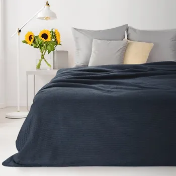 Přehoz na lůžko Deka LINDA granátová