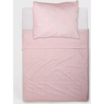 Povlečení Sinsay - Povlečení s květinovým motivem - pastelová růžová - 337IT-03X - 337IT-03X-ONE