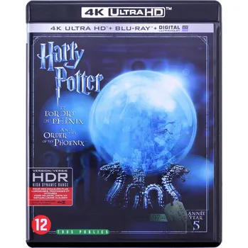 Blu-ray film Harry Potter i Zakon Feniksa Blu-ray disk