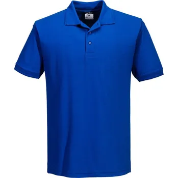 PORTWEST Polokošile Naples B210, krátký rukáv POR-B210RBRXXXL 3XL Modrá královská