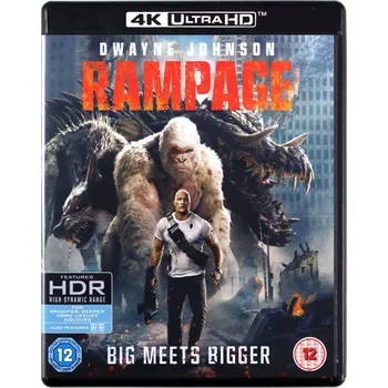 Blu-ray film RAMPAGE: DZIKA FURIA / Rampage Blu-ray 4K disk