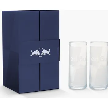 Stolování Red Bull Glass Set Of 220 ml 2 ks čiré logo