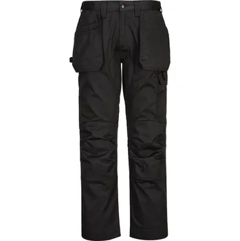 montérky PORTWEST Kalhoty WX2 Stretch Holster CD883, do pasu POR-CD883BKR28 Černá 28