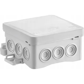 Elektroinstalační krabice Elektroinstalační krabice na omítku Simet 100 x 100 x 40 mm