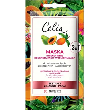 Vlasová regenerace Celia 10 ml maska na vlasy intenzivně regenerační a posilující