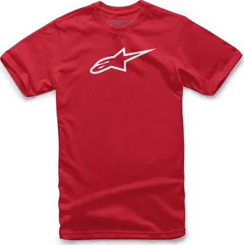 Chlapecké tričko Alpinestars Dětské červené tričko AGELESS TEE Alpinestars krátké 3038-72002 3020 - L