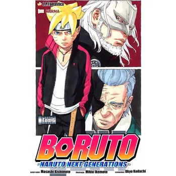 Umění BORUTO 6 Ukyo Kodachi, Mikio Ikemoto
