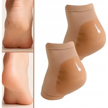 Netlačící Ponožky Deni Carte z lycry, velikost 34-48, béžové