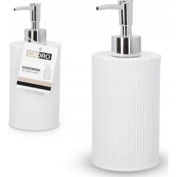 Dávkovač mýdla Ruční dávkovač mýdla stojící Cadro 350 ml bílý