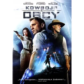 DVD film Kowboje i obcy DVD