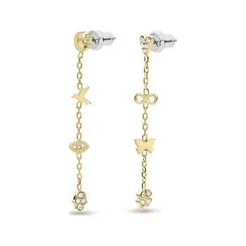 Náušnice Fossil Naušnice JF04123710 Zlatá OS