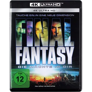 Final Fantasy: Wojna Dusz / The Spirits Within – 4K Blu-ray disk
