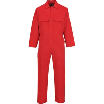 montérky PORTWEST Kombinéza Bizweld BIZ1, nehořlavá POR-BIZ1RER5XL Červená 5XL Standartní