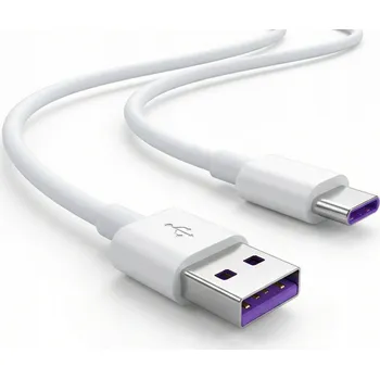 Datový kabel USB kabel na USB-C 1m 3A Rychlé nabíjení Přenos dat Univerzální 15W