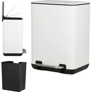 Odpadkový koš Odpadkový koš Estia 6 l bílý
