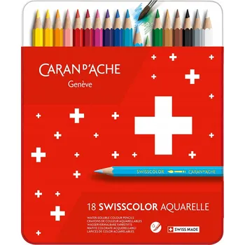 Kresba Pastelky Caran d’Ache Swisscolor 18 kusů
