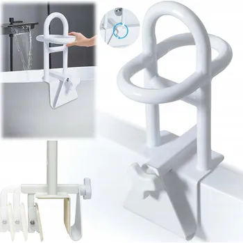 KOUPELNOVÉ DRŽADLO PRO SENIORY 150KG NASTAVITELNÁ ŠÍŘKA UCHYCENÍ