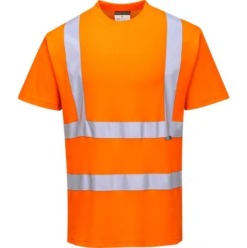 pracovní tričko PORTWEST Tričko Comfort S170, krátký rukáv, reflexní POR-S170ORRXXXL 3XL Oranžová