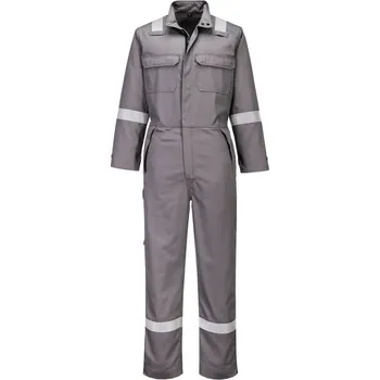 montérky PORTWEST Kombinéza FR513 POR-FR513GRRM M Šedá