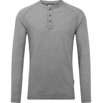 pracovní tričko PORTWEST Tričko Henley KA370, dlouhý rukáv POR-KA370ZORS S Šedá