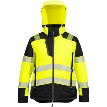pracovní bunda PORTWEST Bunda T162 PW3 Hi-Vis, reflexní, dámská, zimní POR-T162YBRXXXL 3XL Žlutá/černá