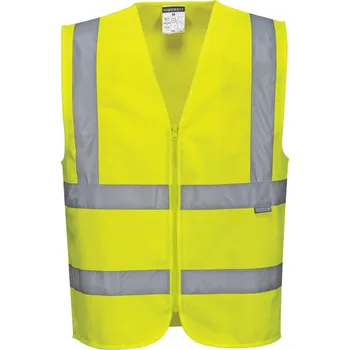 pracovní vesta PORTWEST Vesta C375 HiVis Band & Brace, reflexní POR-C375YERXL XL Žlutá