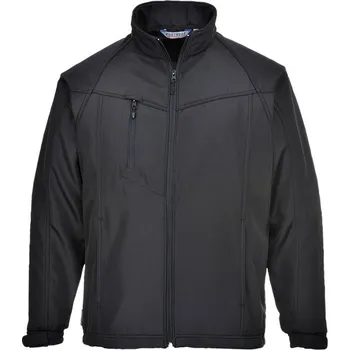 Pracovní oblečení PORTWEST Bunda Oregon (3L) TK40, softshellová, pánská POR-TK40BKR4XL Černá 4XL