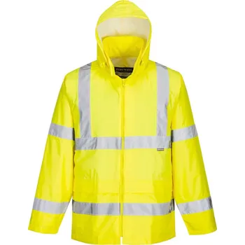 pracovní bunda PORTWEST Bunda Hi-Vis H440, do deště, reflexní POR-H440YERXS Žlutá XS