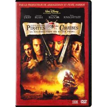 DVD film Pirates of the Caribbean: The Curse of the Black Pearl (Piraci z Karaibów: Klątwa Czarnej Perły) DVD