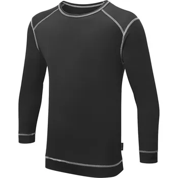 Pánské termo spodní prádlo PORTWEST Tričko B153 spodní, Base Pro Antibacterial B153, dlouhý rukáv POR-B153BKRXS Černá XS