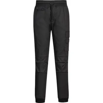 PORTWEST Kalhoty C074 se šňůrkou, do pasu POR-C074BKRXXL 2XL Černá