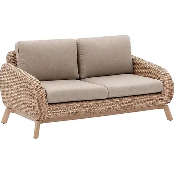 Luxusní ratanová 2-místná lavice SUNSHINE